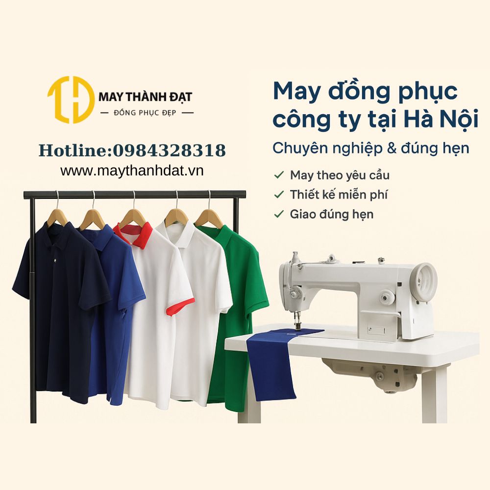 Xưởng may đồng phục công ty tại Hà Nội