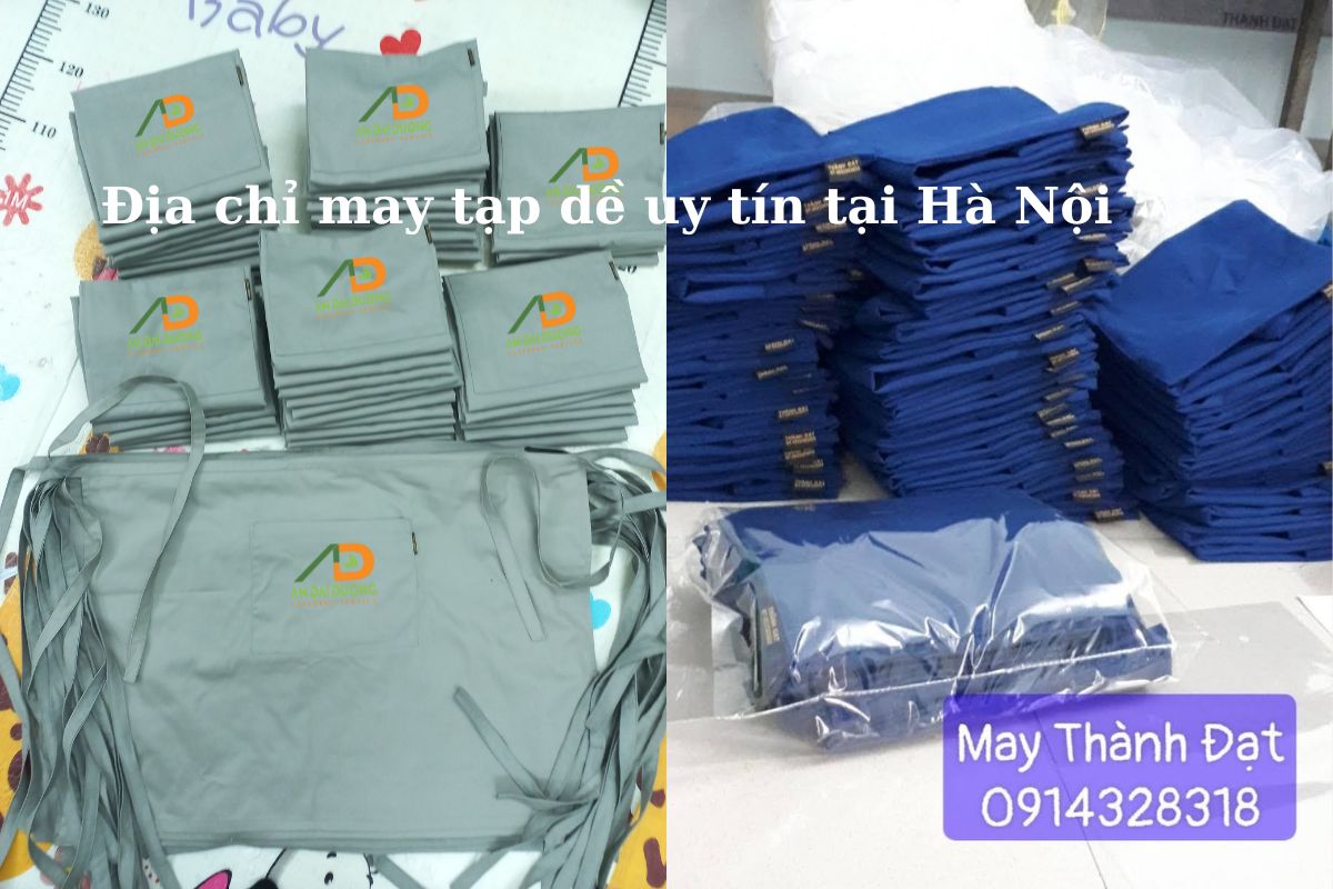 Cần may tạp dề tại Hà Nội - gọi May Thành Đạt