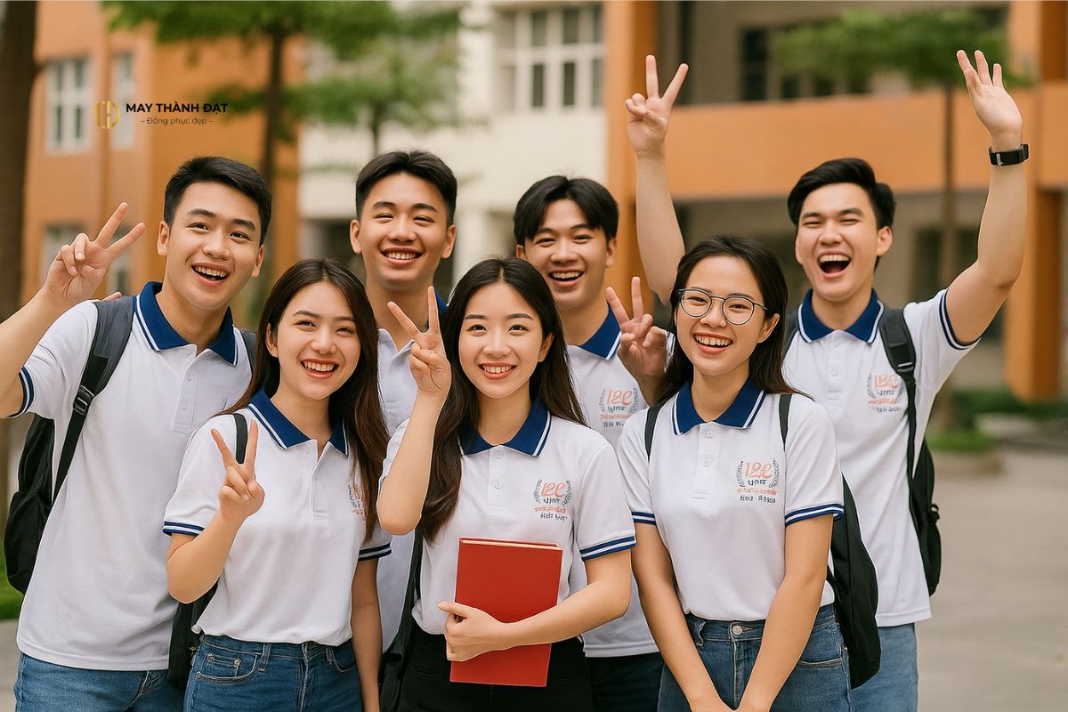 áo đồng phục nhóm lớp Hà Nội – May Thành Đạt