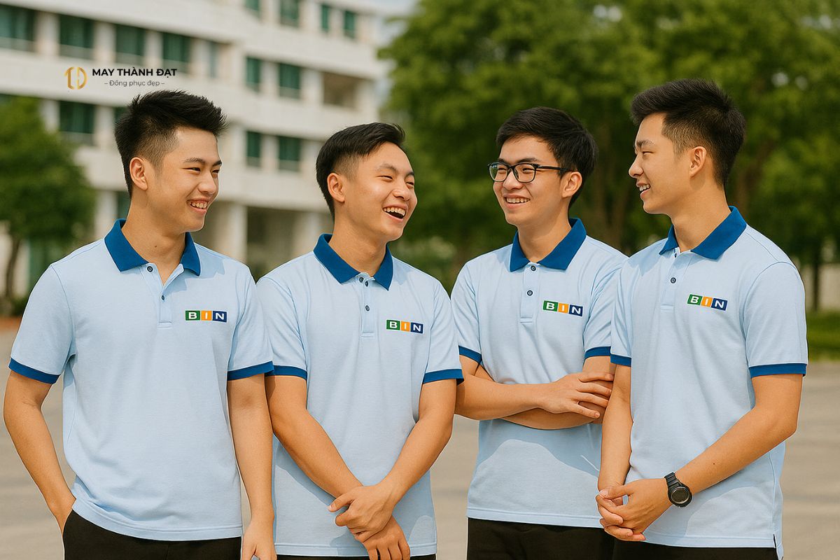 áo polo đồng phục nhóm lớp Hà Nội – May Thành Đạt