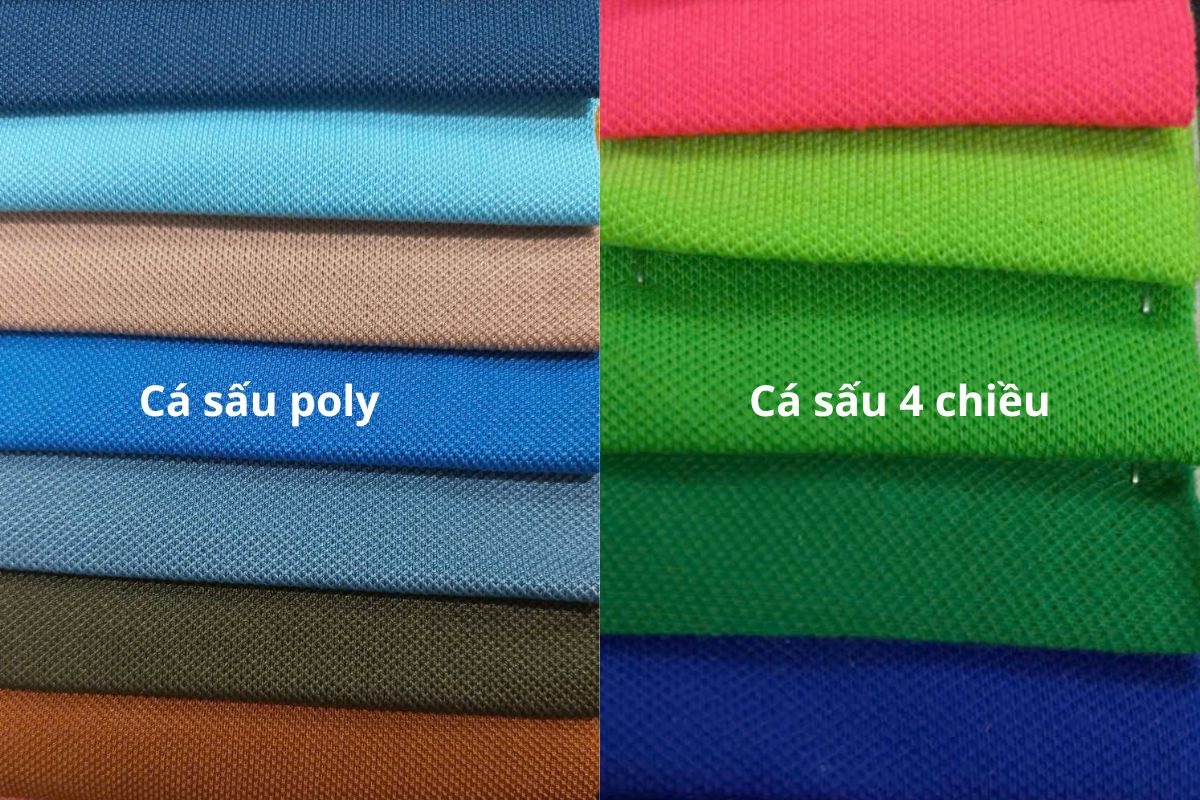 các loại vải cá sấu gợi ý may áo phông dài tay đồng phục – May Thành Đạt Hà Nội.