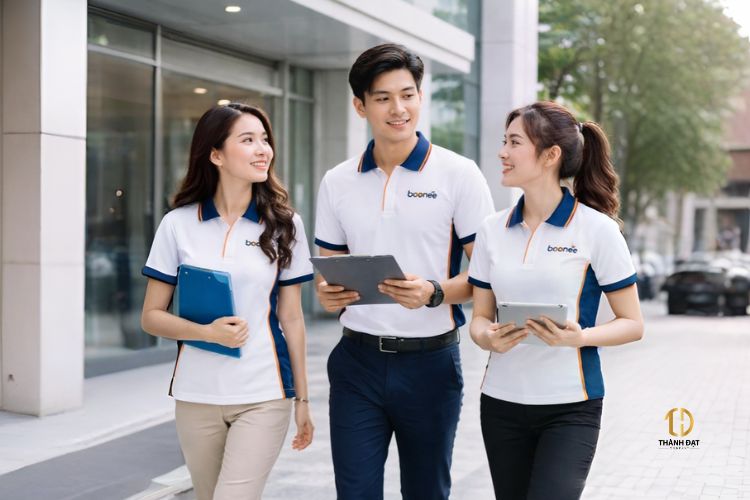 áo polo đồng phục công ty phong cách trẻ trung năng động