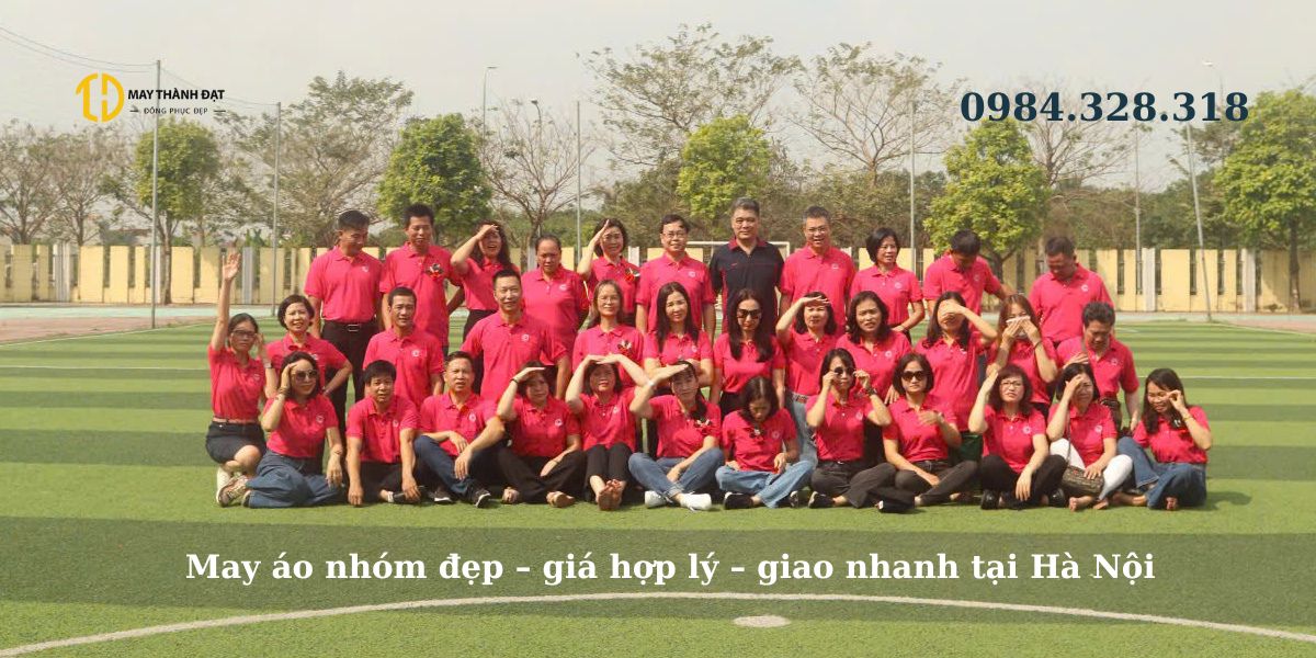 May áo nhóm lớp tại Hà Nội – Thiết kế đẹp, nhận hàng nhanh