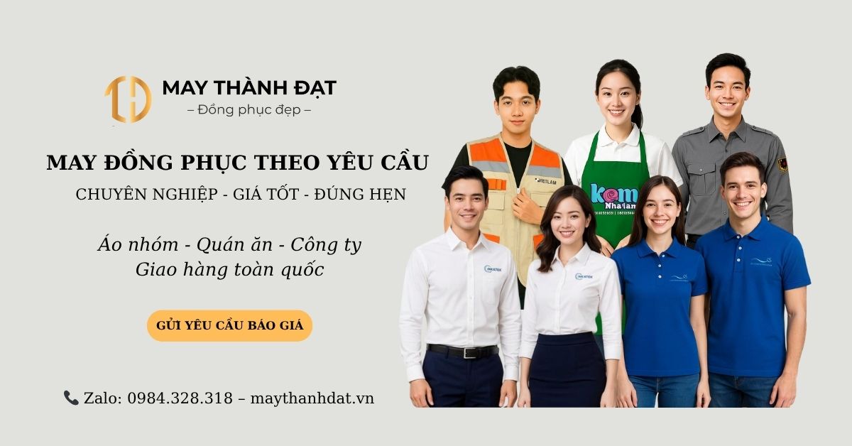 Đồng phục công ty tại Hà Nội – May Thành Đạt thiết kế & may theo yêu cầu