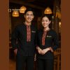 Đồng phục phục vụ nhà hàng phong cách Tây Bắc cho nhân viên nam nữ tại Hà Nội