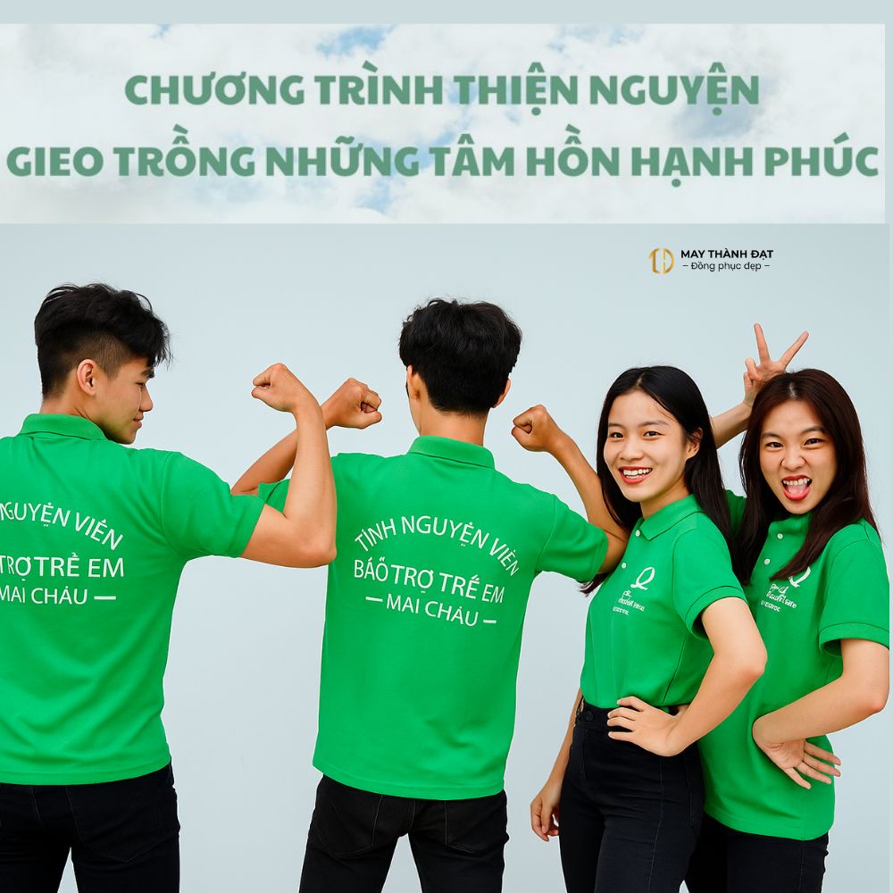 Áo phông sự kiện Hà Nội – may đồng phục sự kiện đẹp tại May Thành Đạt