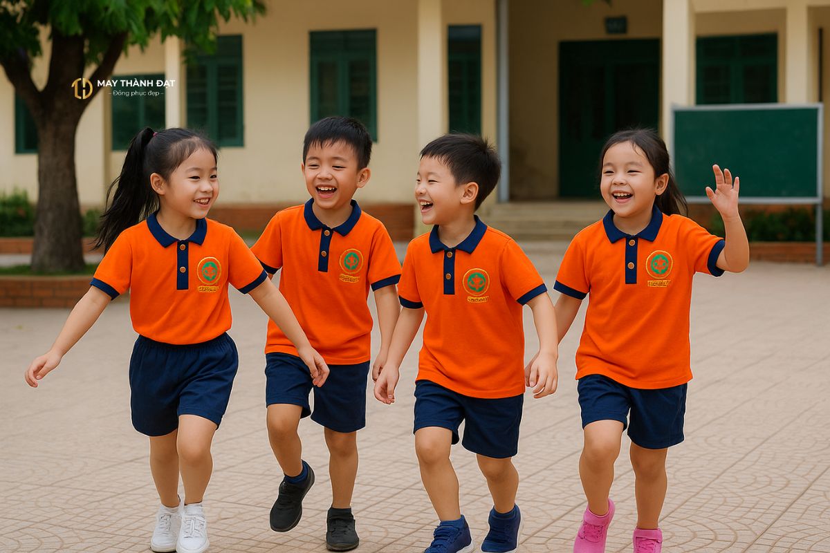 áo đồng phục nhóm lớp Hà Nội – May Thành Đạt