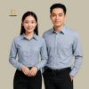 áo sơ mi đồng phục công sở Hà Nội màu ghi xám