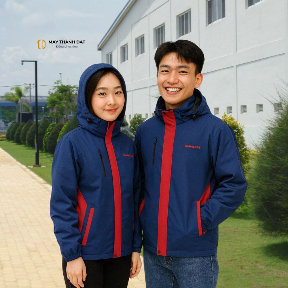 Áo khoác đồng phục sử dụng khi di chuyển và làm việc ngoài trời