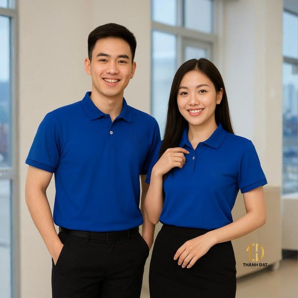 Áo phông đồng phục doanh nghiệp thoáng mát và linh hoạt